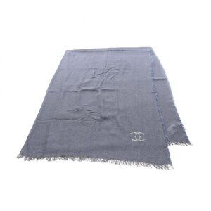 Chanel Shawl CC Logo Silk